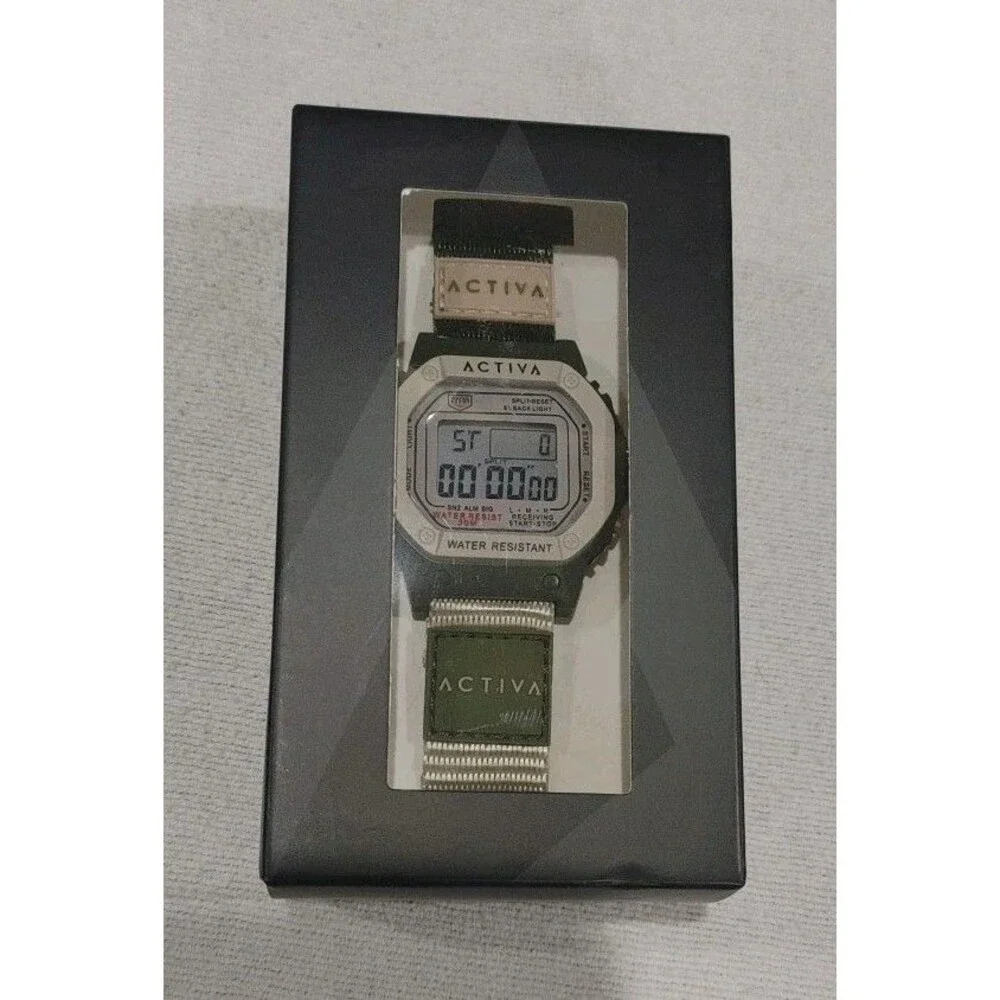 Activa Spectra X Invicta Digital Unisex Watch - 44.5mm, Olive Green ACWF001